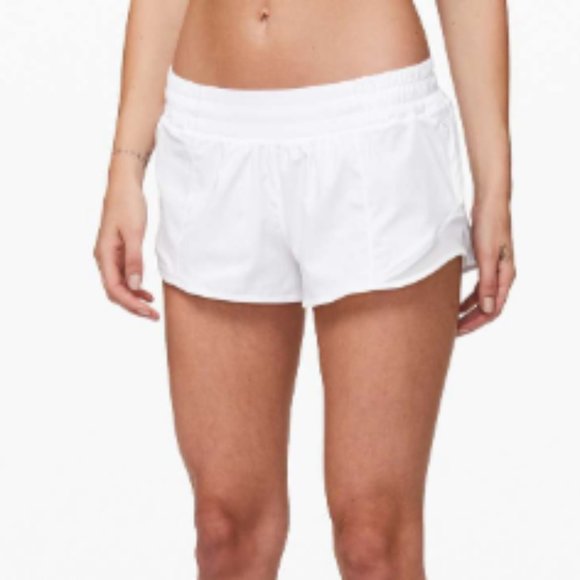 ISO WHITE LULULEMON SHORTS !! - Picture 1 of 2